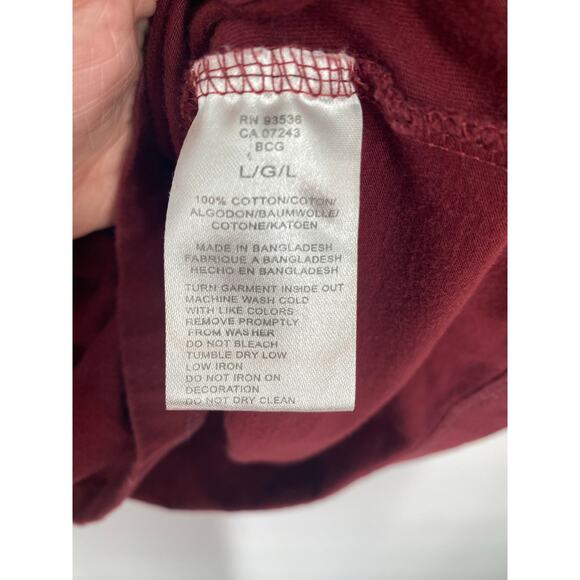 Marc Echo Top Men’s XXL Maroon Vintage Y2k 90s Dragon Streetwear Graphic - Picture 5 of 8